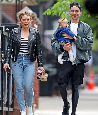 Matthew Koma with his fiancee and daughter. relationship, girlfriend, partner, baby, daughter